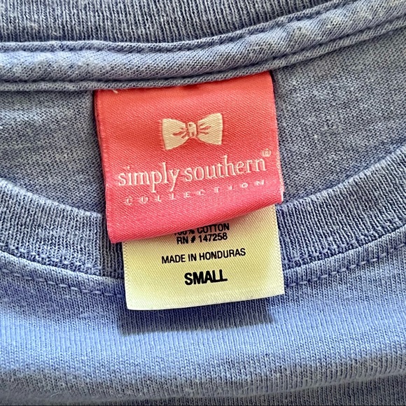 SIMPLY SOUTHERN SHORT SLEEVE PURPLE UNICORN T-SHIRT 💖🦄 - Picture 4 of 5